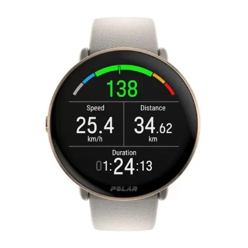 SmartWatch Polar Ignite 3 AMOLED Beige-Dorado 43mm.webp