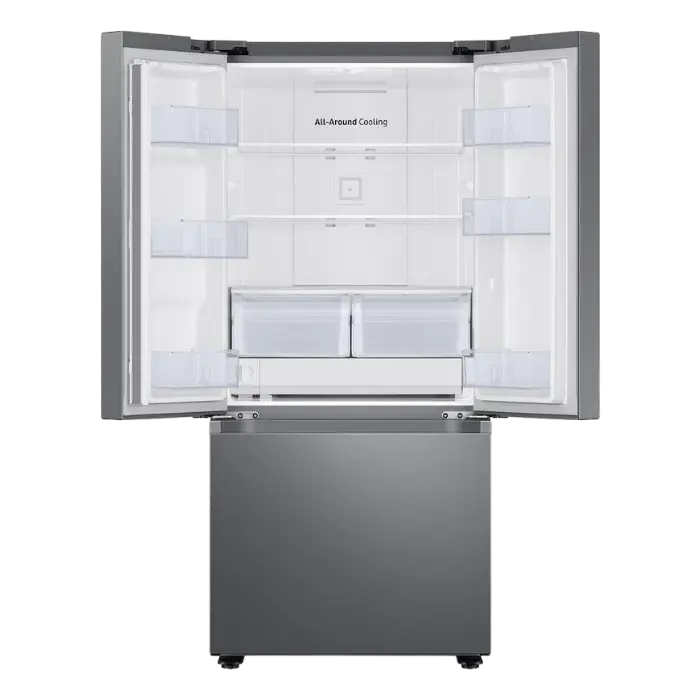 Refrigeradora Samsung 22p³ Dispensador de AguaHielo Plateada RF22A4220S9AP (3).webp