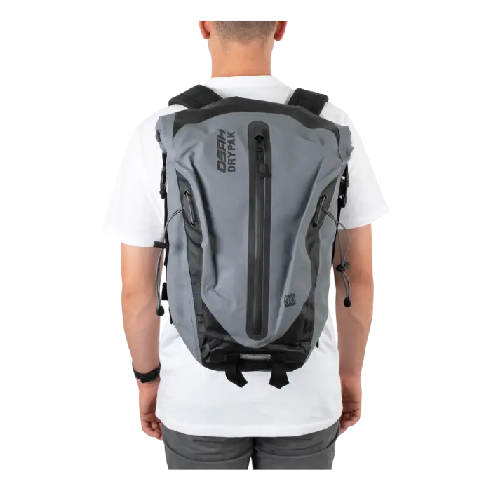Mochila Osah DryPak Weekender 30L Impermeable Gris AC-DBM30G (2).webp