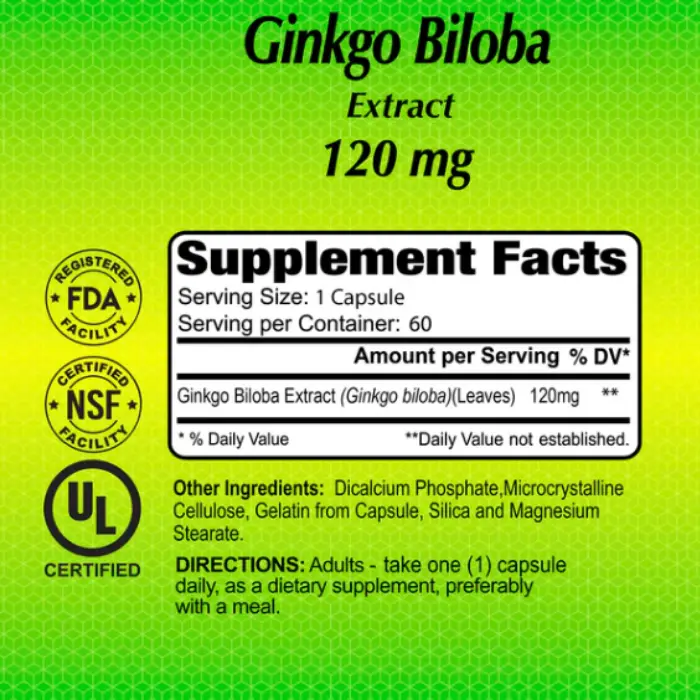 Suplemento Dietético Alfa Vitamins Ginkgo Biloba 120mg 60 Cápsulas 24-A (1).webp
