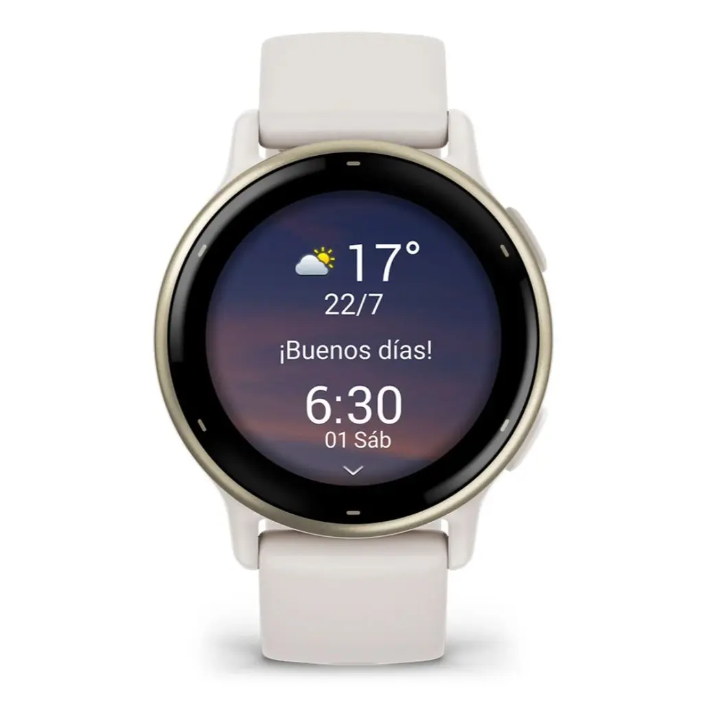 SmartWartch Garmin VivoActive 5 43mm Crema 010-02862-11.webp