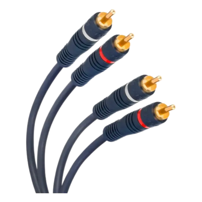 Cable RCA Steren AudioVideo 1.8mts DoradoNegro 254-215 (1).webp