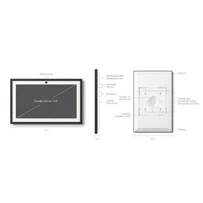 Pantalla Inteligente Amazon Echo Show 15 Smart Kitchen TV 15.6″ FHD Fire TVAlexa Negra B0C5DPSW5Y (1).webp