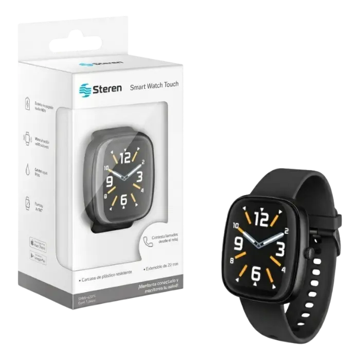 SmartWatch Steren 42mm Negro SMW-420NE (4).webp