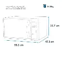 Horno Microondas Mabe 1.6p³45Lts 120V Plateado IO160MDI (4).webp