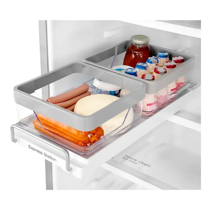 Refrigeradora Mabe Bottom Freezer 19p³520L Sin Escarcha PlateadaNegro RMB520IBMRX1 (4).webp
