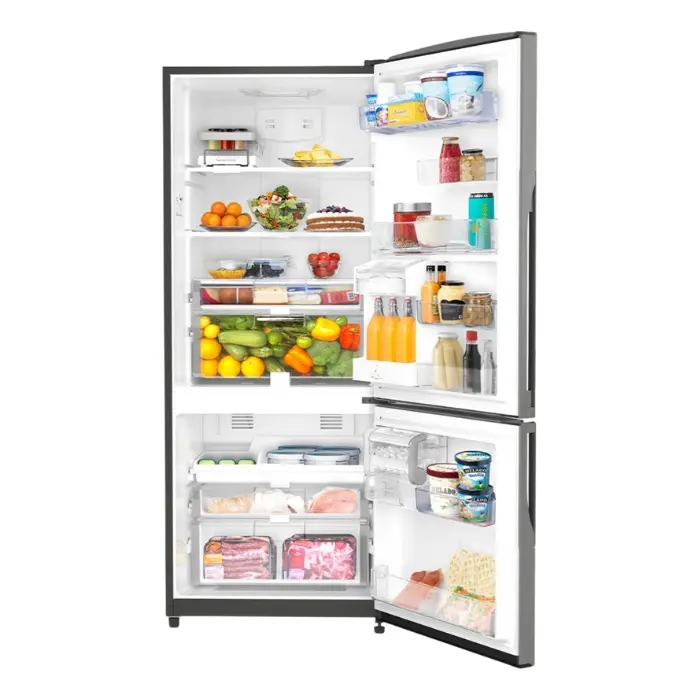 Refrigeradora Mabe Bottom Freezer 19p³520L Sin Escarcha PlateadaNegro RMB520IBMRX1 (3).webp