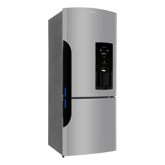 Refrigeradora Mabe Bottom Freezer 19p³520L Sin Escarcha PlateadaNegro RMB520IBMRX1 (1).webp
