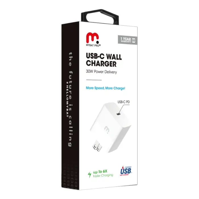 Adaptador de Corriente MyBat Pro USB-C 30W Blanco RCGTRAC16W (2).webp