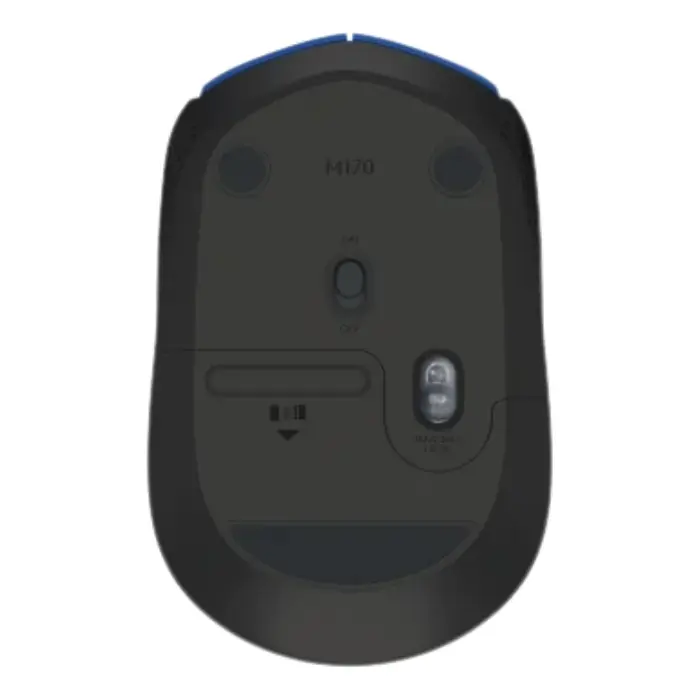 Mouse Logitech M170 Inalámbrico USB-A 1.000DPI Azul 910-004800 (3).webp