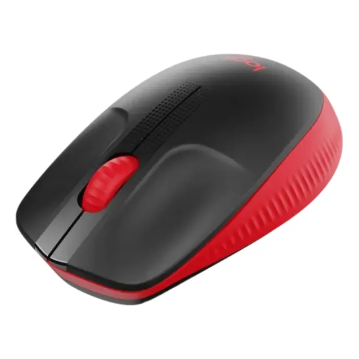 Mouse Logitech M190 Inalámbrico USB-A 1.000DPI Rojo 910-005904 (1).webp