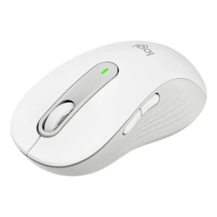 Mouse Logitech Signature M650 L Inalámbrico USB-A 4.000DPI Blanco 910-006233 (1).webp