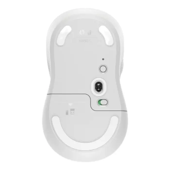 Mouse Logitech Signature M650 L Inalámbrico USB-A 4.000DPI Blanco 910-006233 (4).webp