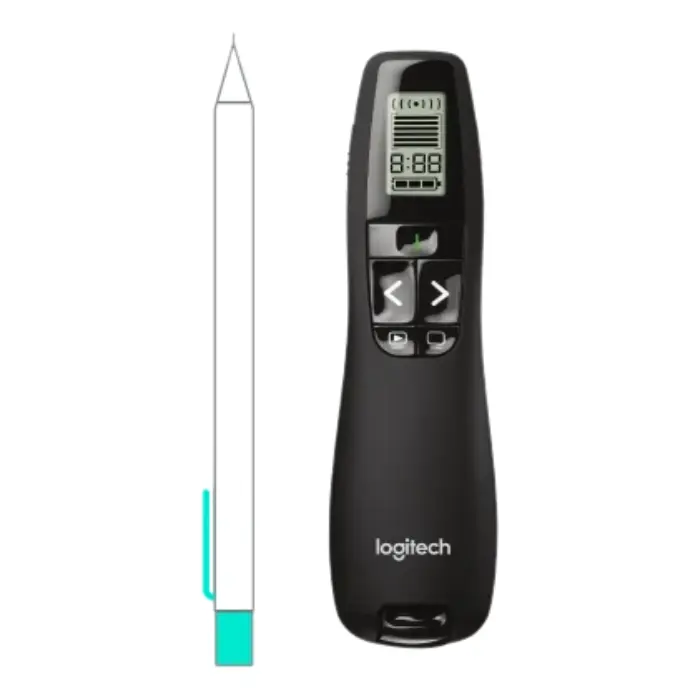 Puntero Laser Remoto Logitech R800 Profesional C2 Negro 910-001350 (4).webp