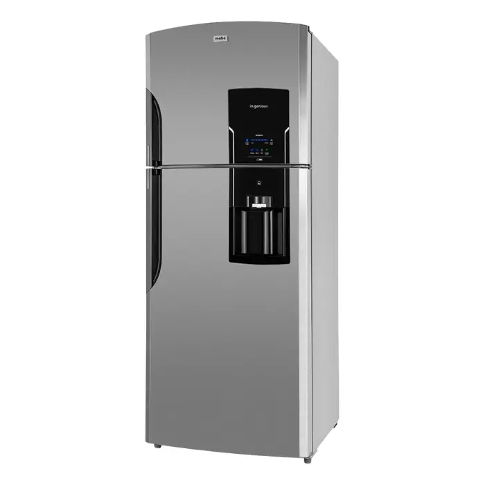 Refrigeradora Automática Mabe 19p³510Lts Dispensador de Agua PlateadaNegro RMS510IBMRX0 (2).webp