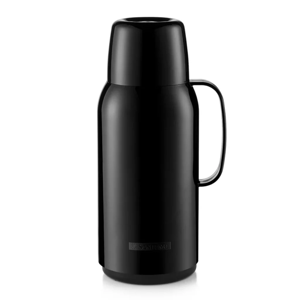 Termo Plástico Sanremo 1L Negro SR1018/1