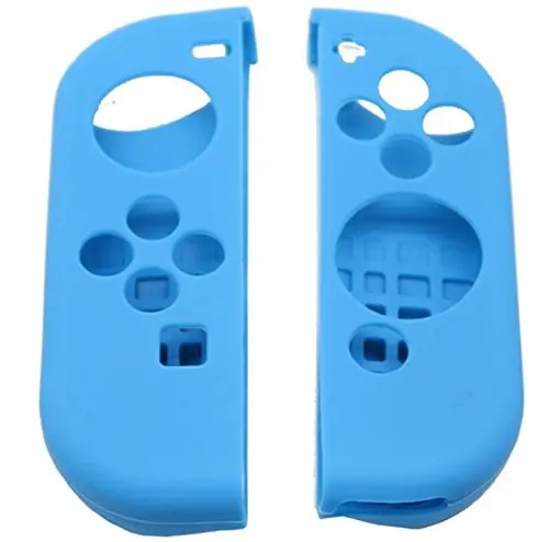 Protectores de Joy-Con VGDUS Silicón Celestes