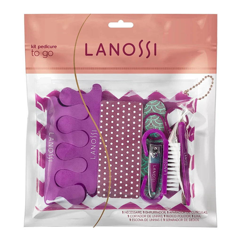 Kit de Pedicure Lanossi 8-Pack LS6025