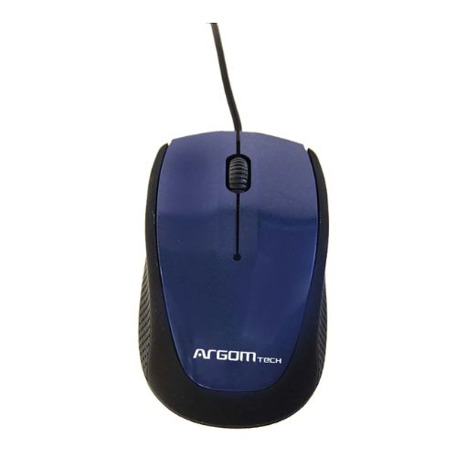 Mouse Argom Óptico 3D Azul ARG-MS-0014L