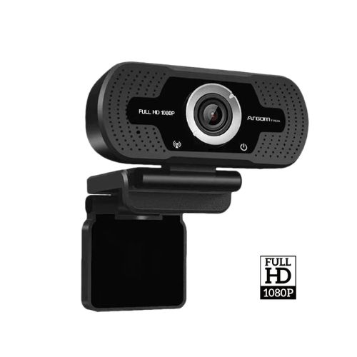 Cámara Web Argom Full HD con Micrófono CAM40 ARG-WC-9140BK
