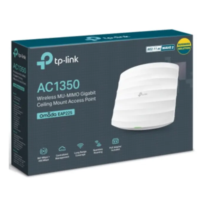 Punto De Acceso TP Link EAP225 AC1350 Dual Banda TL-EAP225