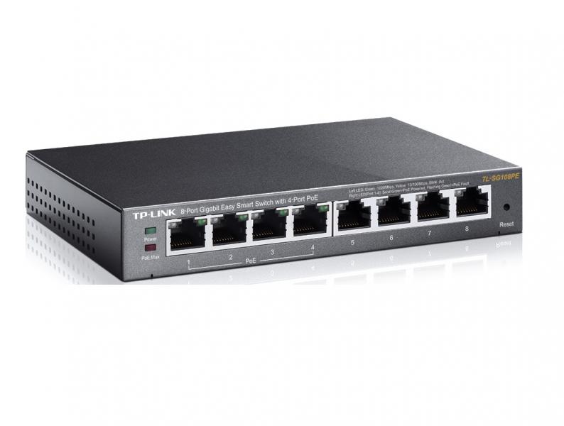 Switch TP Link 8 Puertos TL-SG108PE