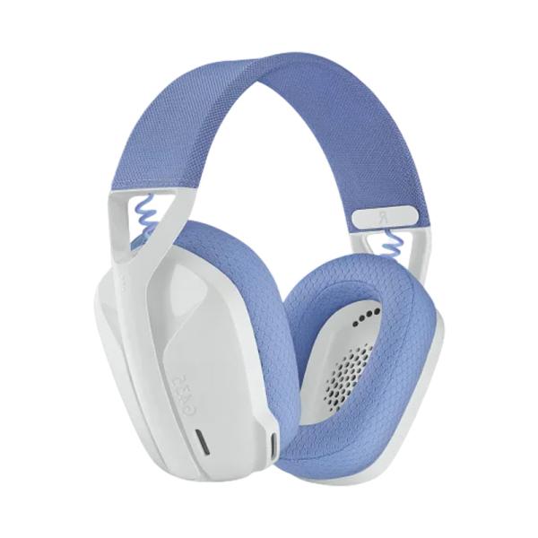 Headset Inalámbrico Logitech Gamer G435 Lightspeed Blanco con Azul 981-001073-NR