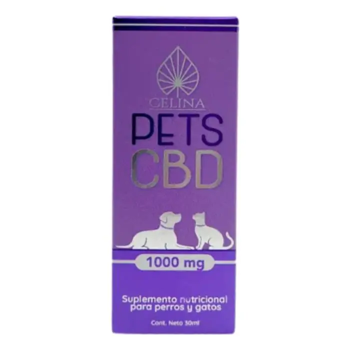 Aislado de CBD Celina Pets para Mascotas 1000mg 30ml