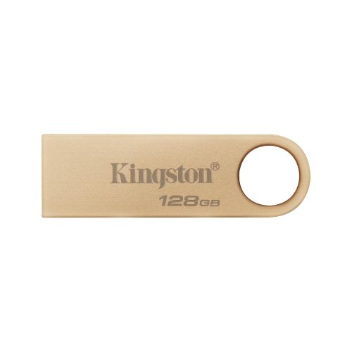 Unidad Flash USB 3.2 Kingston DataTraveler DTSE9 G3 de 128GB Dorado DTSE9G3/128GB