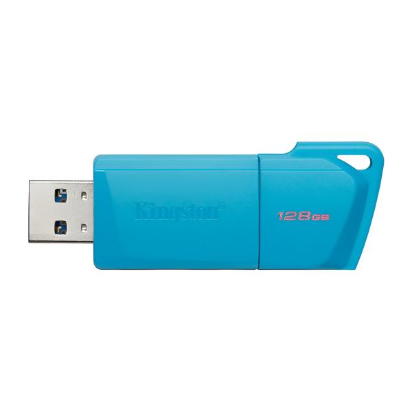 MEMORIA USB 128GB 3.2 KINGSTON DT EXODIA M NEON AZUL KC-U2L128-7LB