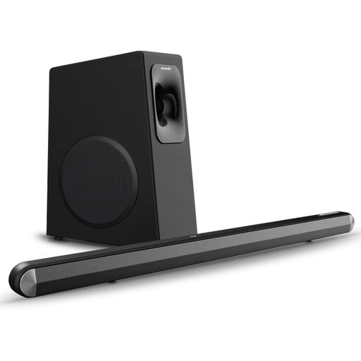 Barra de Sonido Moonki SB140 2.1CH 140W/30W-RMS MX-SB140BT21