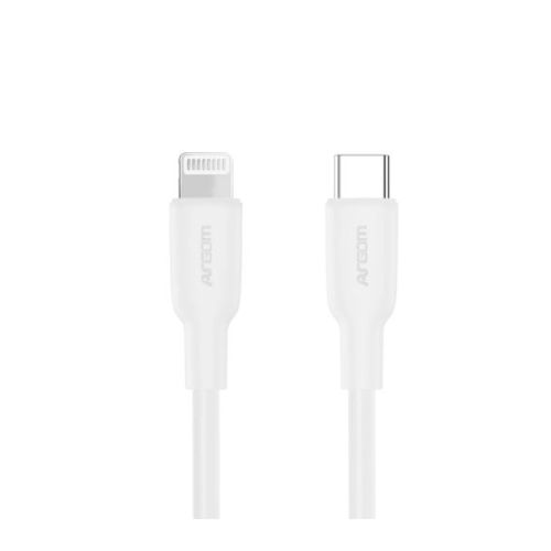 Cable Argom DuraFlex Tipo C a Lightning Blanco ARG-CB-0072WT