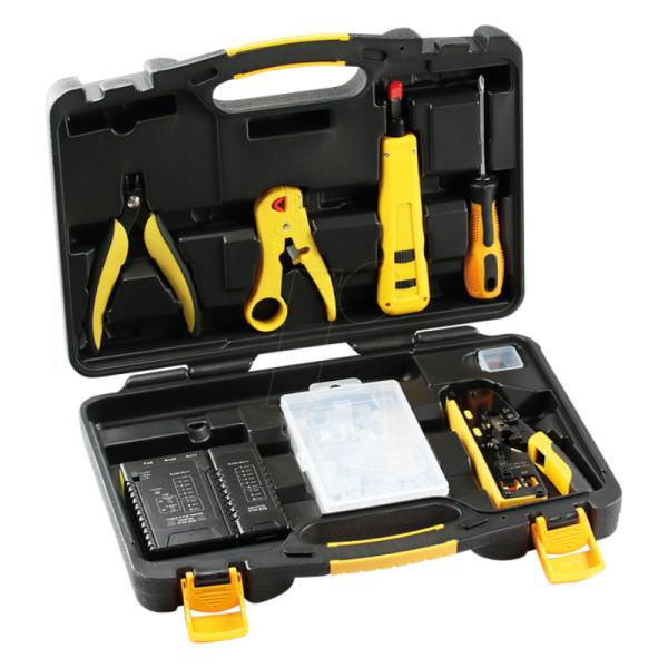 KIT DE HERRAMIENTAS PARA INSTALACION DE RED SPROTEK STK-9601B