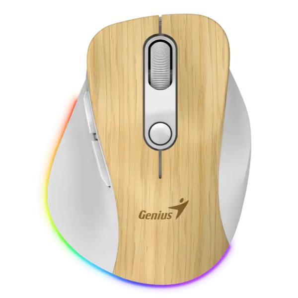 Mouse RGB Genius Ergo 9000S Pro Inalámbrico 2400 DPI 31030039407
