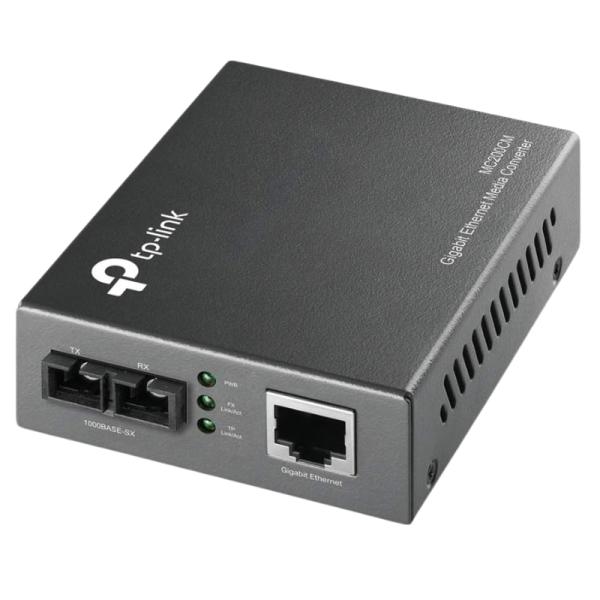 ADAPTADOR CONVERTIDOR TP LINK MC200CM(UN) IEEE 802.3ab Y 802.3z IEEE 5.5W