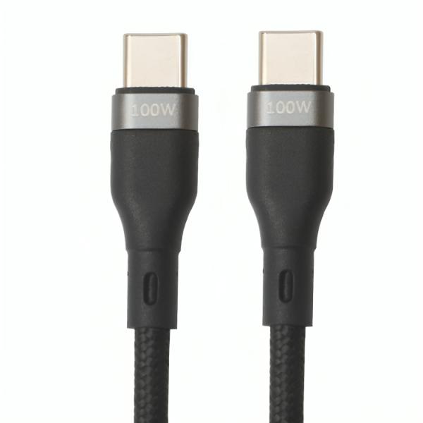 CABLE USB-C A USB-C NOVA FAD32131 100W 3M NYLON CARGA ULTRA RAPIDA