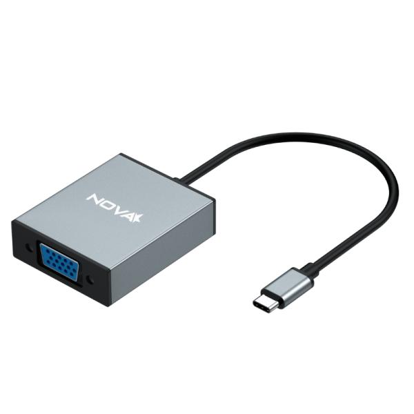 ADAPTADOR NOVA FAA301CV USB-C A VGA