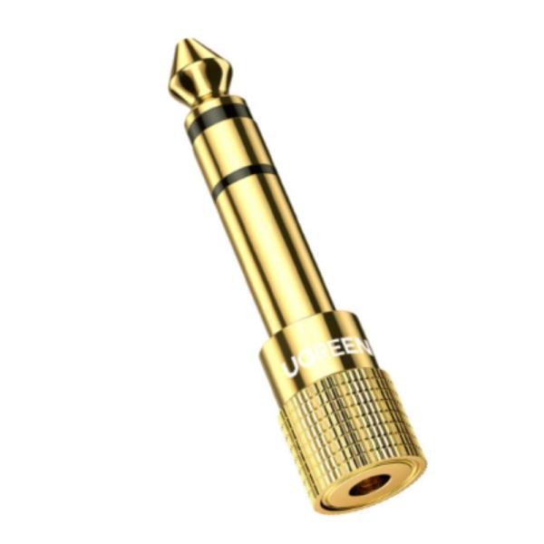 ADAPTADOR DE AUDIO UGREEN 20503 6.5MM A 3.5MM