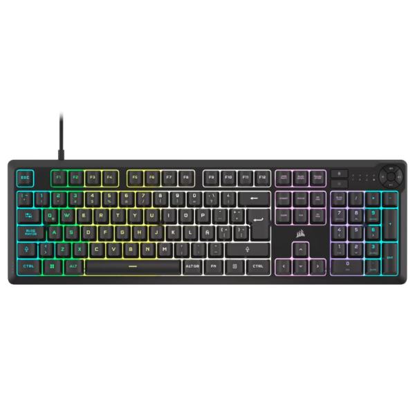 TECLADO GAMING RGB CORSAIR K55 CORE RGB MEMBRANA ALAMBRICO ESPAÑOL CH-9226C65-SP