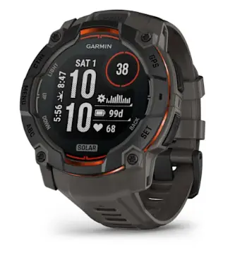 SmartWatch Garmin Instinct 3 Solar 50mm Negro 010-02935-00