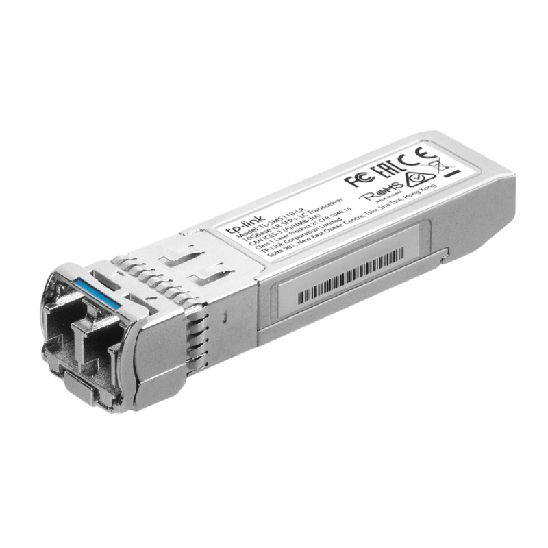 ADAPTADOR FIBRA MONOMODO TP LINK SM5110-LR(UN) OMADA 10GBPS LR SFP+ LC DUPLEX 10KM MODULE (E)