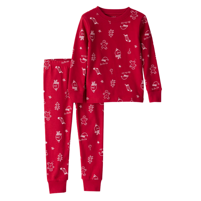Pijama de 2 piezas con motivo navideño
