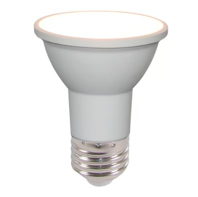 Foco PAR20 LED 9 W, Base E27, Luz Cálida Brillante, Multivoltaje, IP65, No atenuable