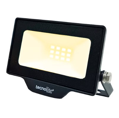 Reflector LED 10 W Exterior, Luz Cálida Brillante, IP66, IK07, No Atenuable