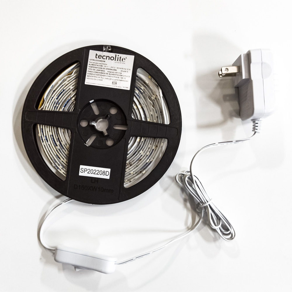 TIRA INT LED 12W100-240V900LM6500K AZUL