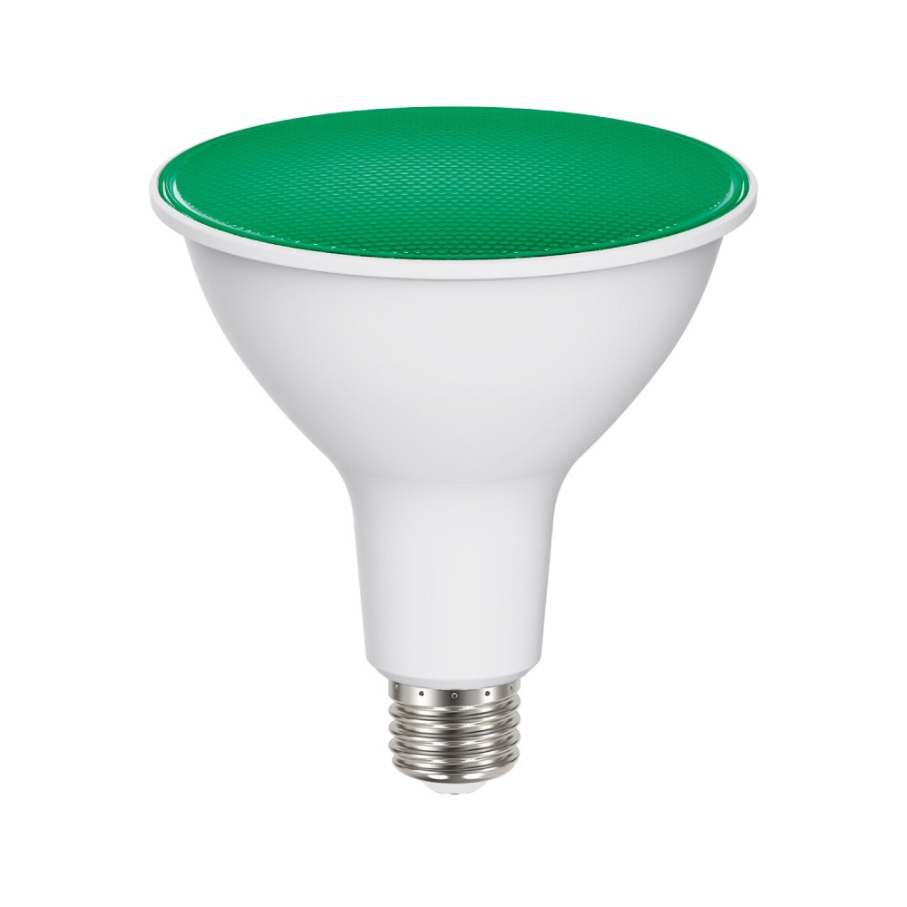 BOMBILLO LED PAR38 13W 100-240V E27 VERDE