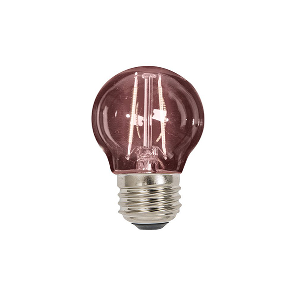 BOMBILLO DE LED ROJO G45
