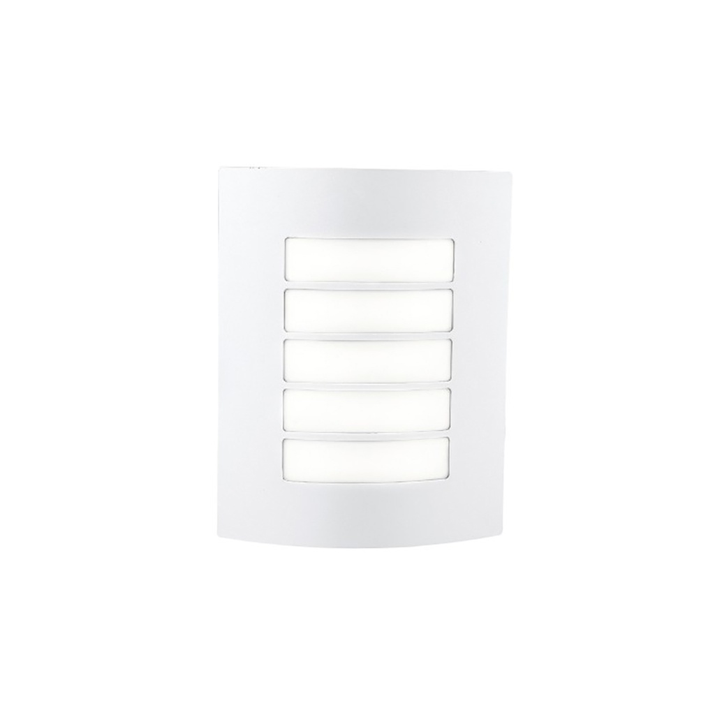 ARBOTANTE VENTANAS RECTANGULARES ACERO, BLANCO. E26