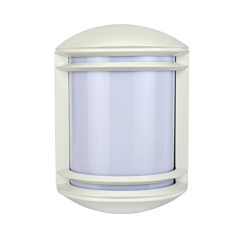 ARBOTANTE MODERNO CURVO ALUMINIO, BLANCO. E26