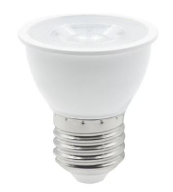 BOMBILLO DE LEDS, JDR 127V, 6W, BLANCO CALIDO.